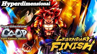 Dragon Ball Legends 🤯 Hyperdimensional coop summon Gogeta 4 fight Boujack Monzackyt [upl. by Munsey651]