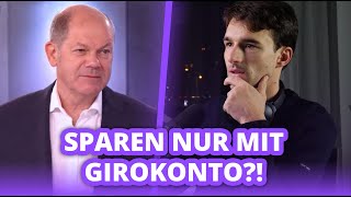 Sparbuch als Geldanlage Reaktion auf Olaf Scholz  Finanzfluss Twitch Highlights [upl. by Aeneas808]