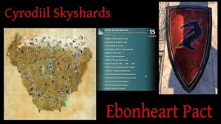 Cyrodiil Skyshard Locations EP Ebonheart Pact version [upl. by Valeda212]