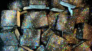 🖤Black Glitter Over Reformed GymChalk  2 in 1video  ASMR  edit byASMRgymchalkIndonesia🖤 [upl. by Haseefan123]