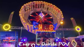 Energy  Lewis Ogilby  Ballycastle Lammas Fair  Onride POV [upl. by Llerret]