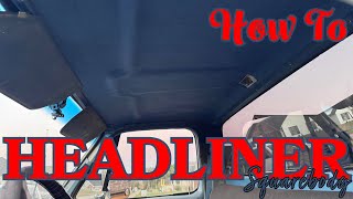 How to replace that saggy HEADLINER [upl. by Xenos]