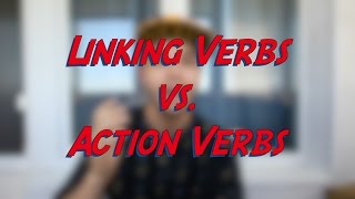 Linking Verbs vs Action Verbs  Learn English online free video lessons [upl. by Riannon]