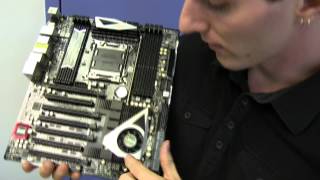 Asrock Extreme 11 X79 Gaming Motherboard Unboxing amp First Look Linus Tech Tips [upl. by Delmore]