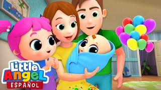 ¡Bienvenido Nuevo Hermanito Canción del nuevo Bebé  Canciones Infantiles  Little Angel Español [upl. by Stila]