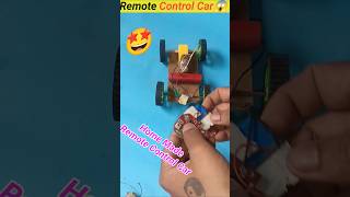 How To Make Remote Control Car At home Easy😱🤯 DIY remote control carrccarsshorts [upl. by Cleo]