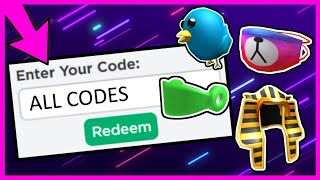 ALL ROBLOX PROMO CODES 2014  2022 [upl. by Brannon]