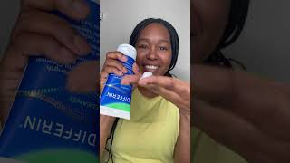 Differin Maximum Strength Acne Foaming Cleanser with 10 Benzoyl Peroxide productreview acne [upl. by Naedan]