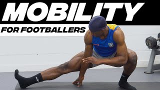 Mobility Routine For Footballers  INJURY PREVENTION [upl. by Dot]