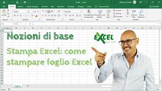 Stampa Excel come stampare foglio Excel [upl. by Baxter]