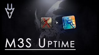 FFXIV DRG  M3S Towers Uptime  With amp Without Soaking [upl. by Eilliw]