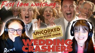 First time watching WEDDING CRASHERS  UNCORKED  reactionreview [upl. by Lekim]