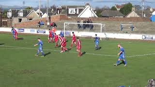 Boness United v Sauchie Juniors Match Highlights 9319 [upl. by Siubhan]