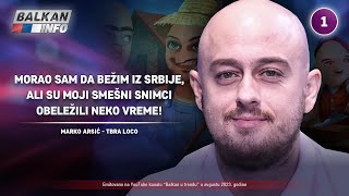 INTERVJU Tbra Loco  Morao sam da bežim iz Srbije moj humor je obeležio neko vreme 2482023 [upl. by Ilysa311]