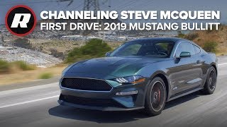 Chasing the 2019 Ford Mustang Bullitt  Steve McQueen style [upl. by Wailoo876]