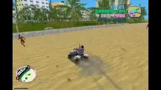 Gta vc Quad Bike Mod [upl. by Katherin]