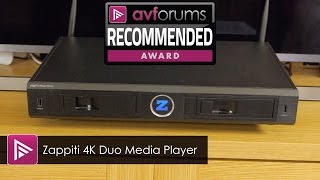 Zappiti 4K Duo Media Player Review [upl. by Ecirtnuahs268]