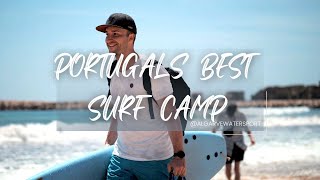 Portugals BEST SURF CAMP  Algarve Portugal [upl. by Aihseken998]