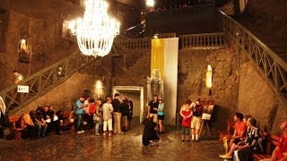 Poland  Wieliczka Salt Mine [upl. by Atiras233]