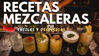 🍸 Cómo Hacer Cócteles con Mezcal❓ El último te sorprenderá✔ [upl. by Pamella]