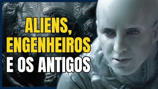 O TERROR CÓSMICO em ALIEN e PROMETHEUS  Engenheiros e os Mitos dos Antigos [upl. by Nannah]