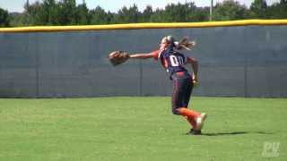 Breanna Roper SoftBall Skills Video Class of 2017 [upl. by Onimod]