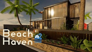 Beach Haven  Container Home on the Beach  House Flipper 2 [upl. by Eillat]