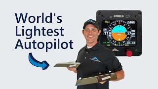 This CarbonFiber Trim Tab Autopilot Weighs Less Than 25 Lbs Aircraft Automation SuperECO [upl. by Carpenter]