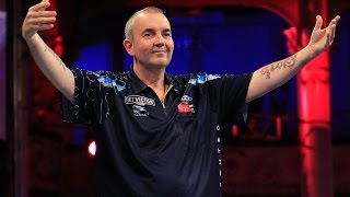 NINEDARTER  2014 World Matchplay  Phil Taylor v Michael Smith [upl. by Ydnarb]