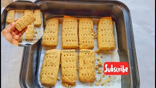 How To Make The Easiest Ghanaian Shortbread Cookies Flaky shortbread recipe Scottish Shortbread [upl. by Ekyt]