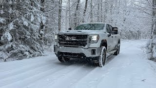 FIRESTONE DESTINATION XT TIRES FIRST TIME IN SNOW THEY ARE AWESOME [upl. by Nevada]