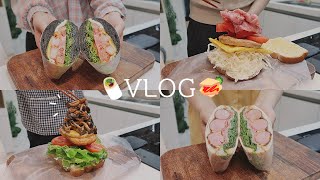 ENG 맛있는 대왕 샌드위치 10가지 레시피 모음집1🥪ㅣ효뎡VLOGㅣsandwiches recipe [upl. by Nylyaj]