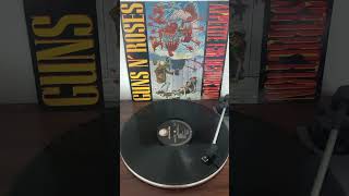 Guns N Roses Appetite For Destruction Vinyl 1987 gunsnroses hardrock heavymetal 80srock shorts [upl. by Nonez168]