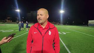 Duquesne M Soccer Coach Chase Brooks 102224 [upl. by Akelahs]