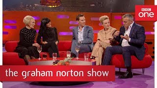 Matt LeBlanc once ate food David Schwimmer had spat out  The Graham Norton Show BBC One [upl. by Dlaregztif]