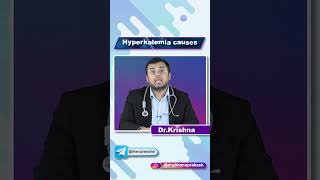 Hyperkalemia Causes  Quick Bites Internal medicine Fluid and electrolytes [upl. by Nnaeel]