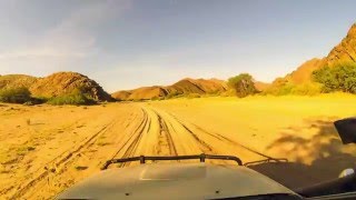 Driving in the Hoanib riverbed [upl. by Roseanna523]