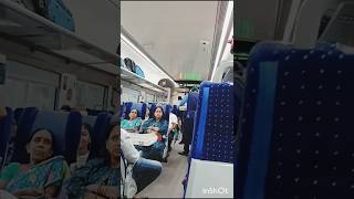 First experience in Vande Bharat🚊english ytshorts [upl. by Ardnic223]