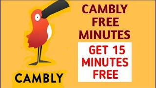 Cambly App Referral Code FREEMINU0 15Mins free minutes Cambly 2024  Cambly Free Minutes Hack [upl. by Wolfgang]