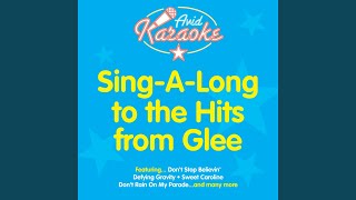 No Air In The Style Of Glee Karaoke Version [upl. by Aedrahs]