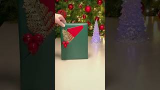 🎁 Easy Gift Wrapping ⭐️🎶🎄 christmas giftwrapping shorts [upl. by Oskar]