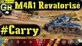 World of Tanks M4A1 Revalorisé Replay  10 Kills 52K DMGPatch 140 [upl. by Cthrine9]