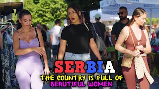 LIFE IN BELGRADE SERBIA IN 2024  THE COUNTRY OF BEAUTIFUL WHITESKINNED WOMEN   DOCUMENTARY [upl. by Aiksa703]