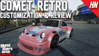 Comet Retro Custom Customization amp Review  GTA Online [upl. by Juliette329]