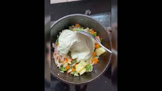 Instant 2 minutes ஆப்பம் வெள்ளை குருமா இப்படி வையுங்க 🥣 Appam Vellai kurma recipe in tamil shorts [upl. by Aticilef]