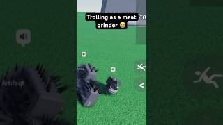 TROLLING AS A 🥩MEAT GRINDER🥩  ROBLOX MIC UP 17 [upl. by Alyakam]