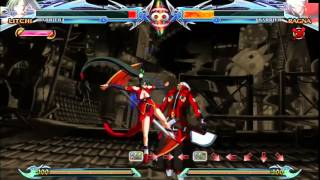 Blazblue ChronoPhantasma Extend Litchis Astral During OverdriveUnlimited Mode [upl. by Umeh]