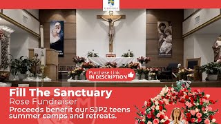 SJPII  Fill the Sanctuary Rose Pledge Link [upl. by Samoht]