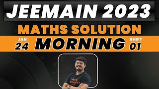 JEE 2023 Paper Solution  24th Jan Shift  1  Goutham Sir  Vedantu Telugu [upl. by Yspyg]