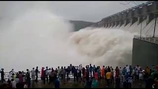 बांसवाड़ा का माही बांध के गेट खोले गये Mahi Bajaj Sagar Dam Banswara Rajasthan India [upl. by Rusel]